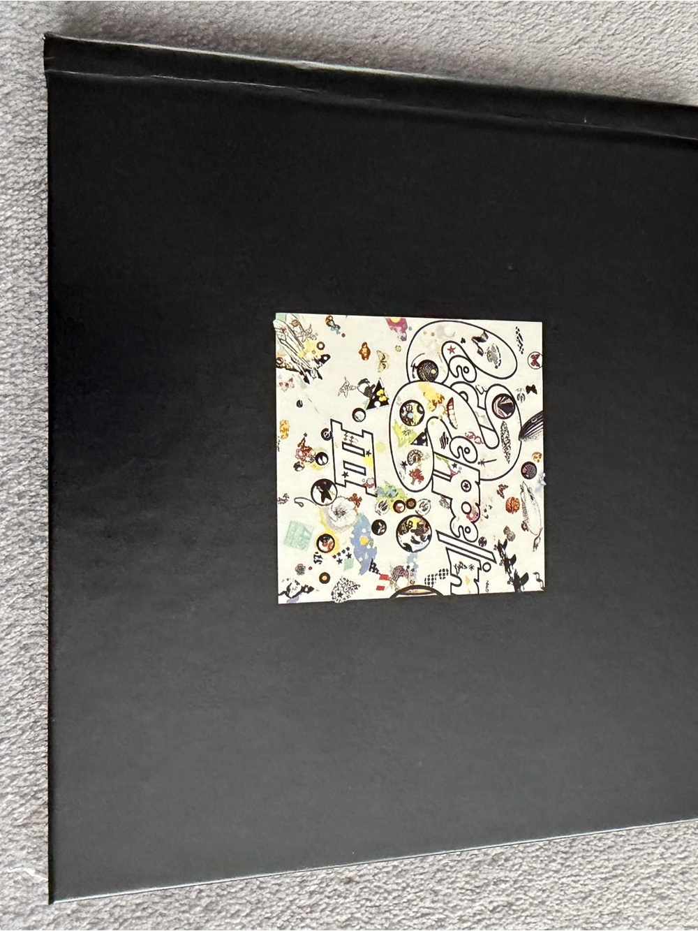 Led Zeppelin III case with CDs #4 and #10